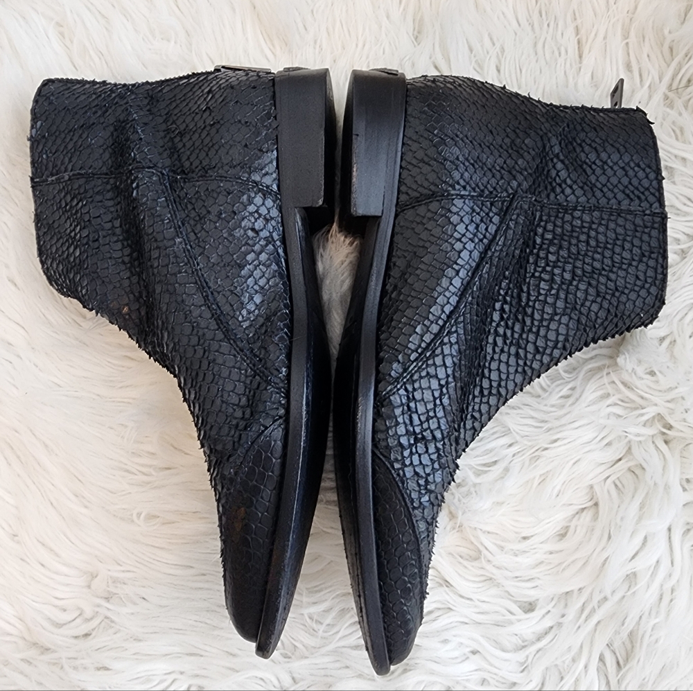 ZADIG & VOLTAIRE LEATHER ANKLE BOOTS WOMENS SIZE 38 - Picture 10 of 15